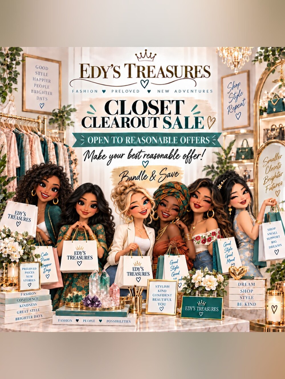 Poshmark Closet Clear-Out | Reasonable Offers Welcome | Bundle & Save